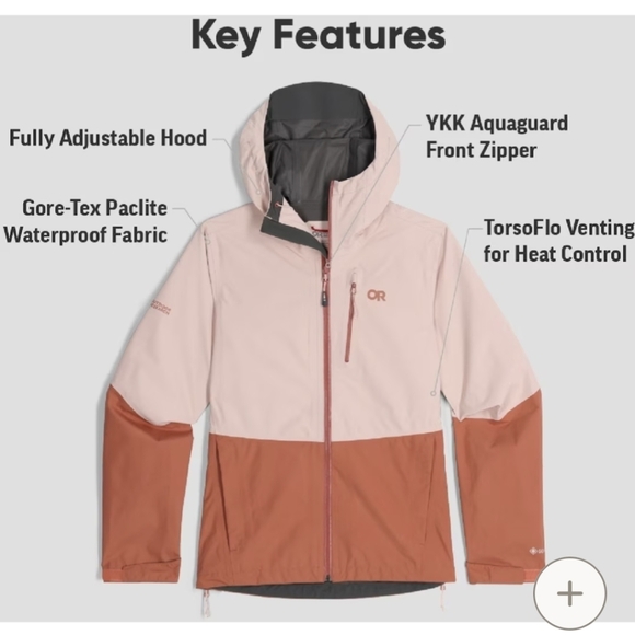 Outdoor Research Aspire II GORE-TEX jacket plus size 3x New! - Picture 4 of 13